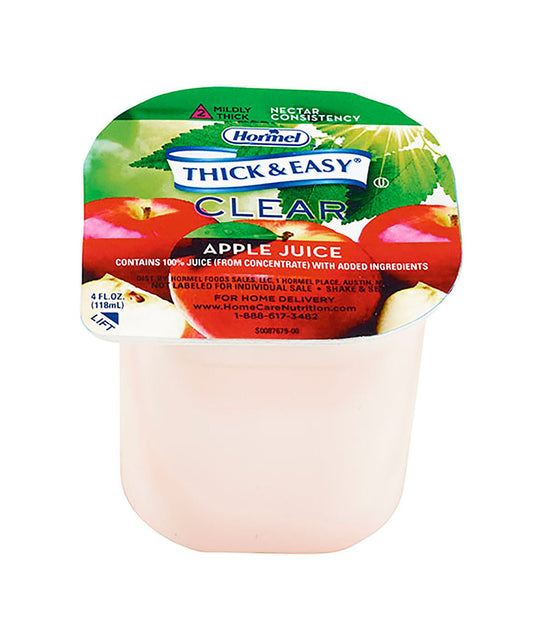Thick & Easy® Clear Nectar Consistency Apple Thickened Beverage, Cup