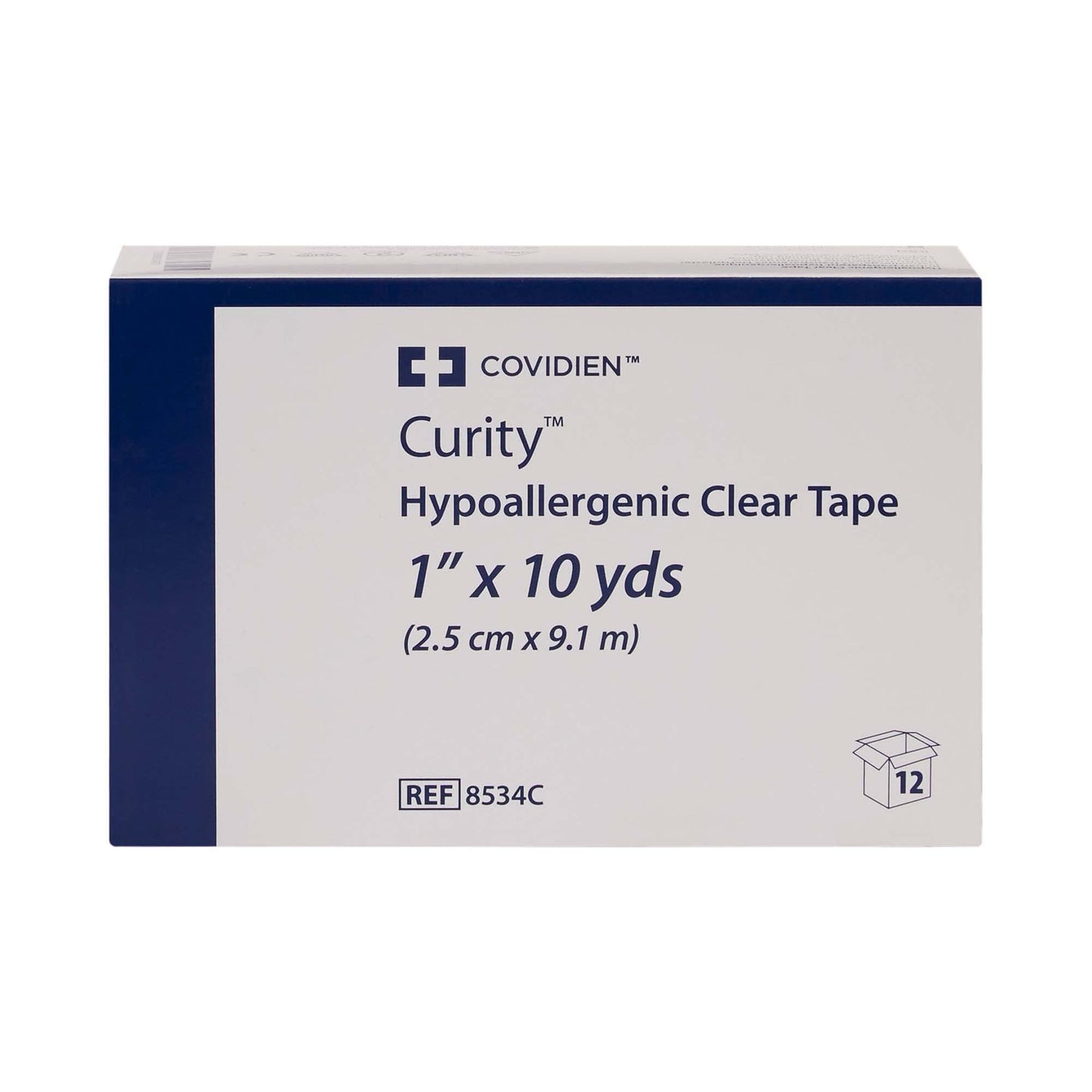 Curity™ Plastic Medical Tape, Transparent