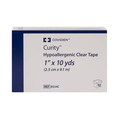 Curity™ Plastic Medical Tape, Transparent