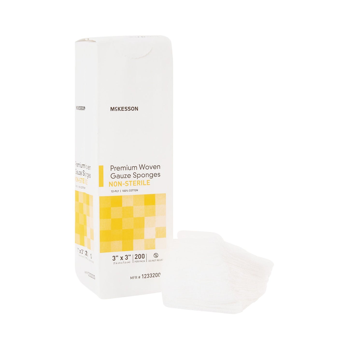McKesson Gauze Sponge, 12-Ply