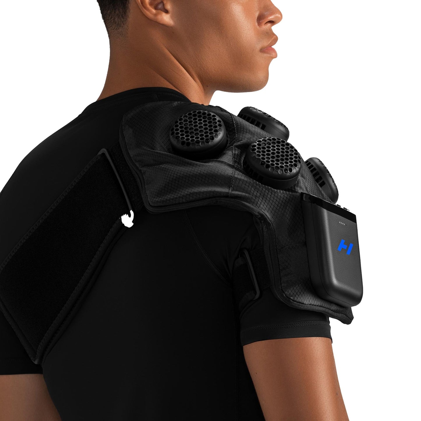 Hyperice X 2 Hot / Cold Therapy Wrap Shoulder One Size Fits Most Reusable