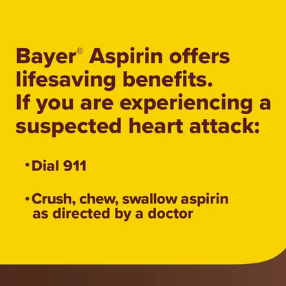 Bayer Low Dose Safety Coated Aspirin 81 mg Tablets