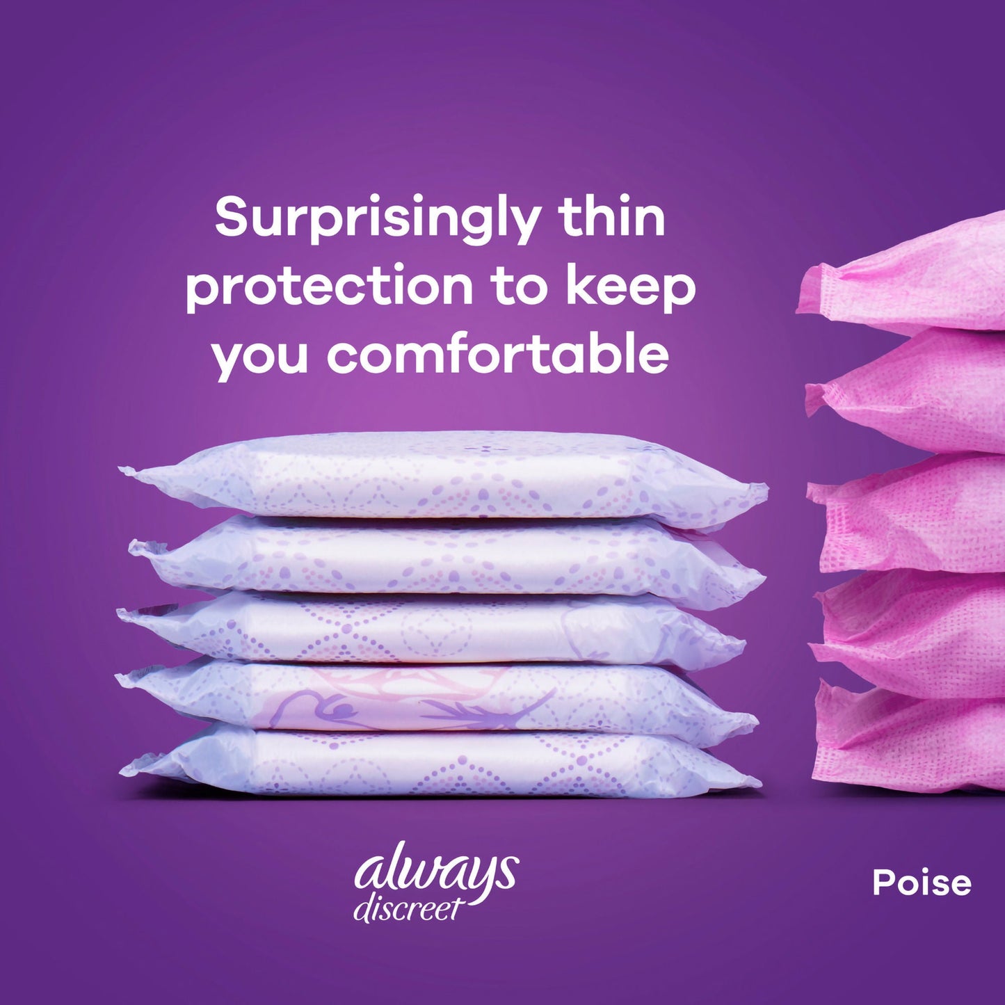 Always® Discreet Bladder Control Pad