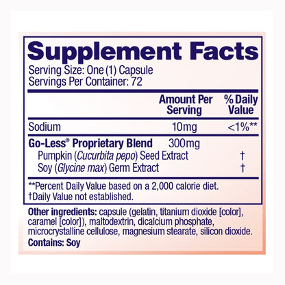 AZO Bladder Control® with Go-Less Capsules