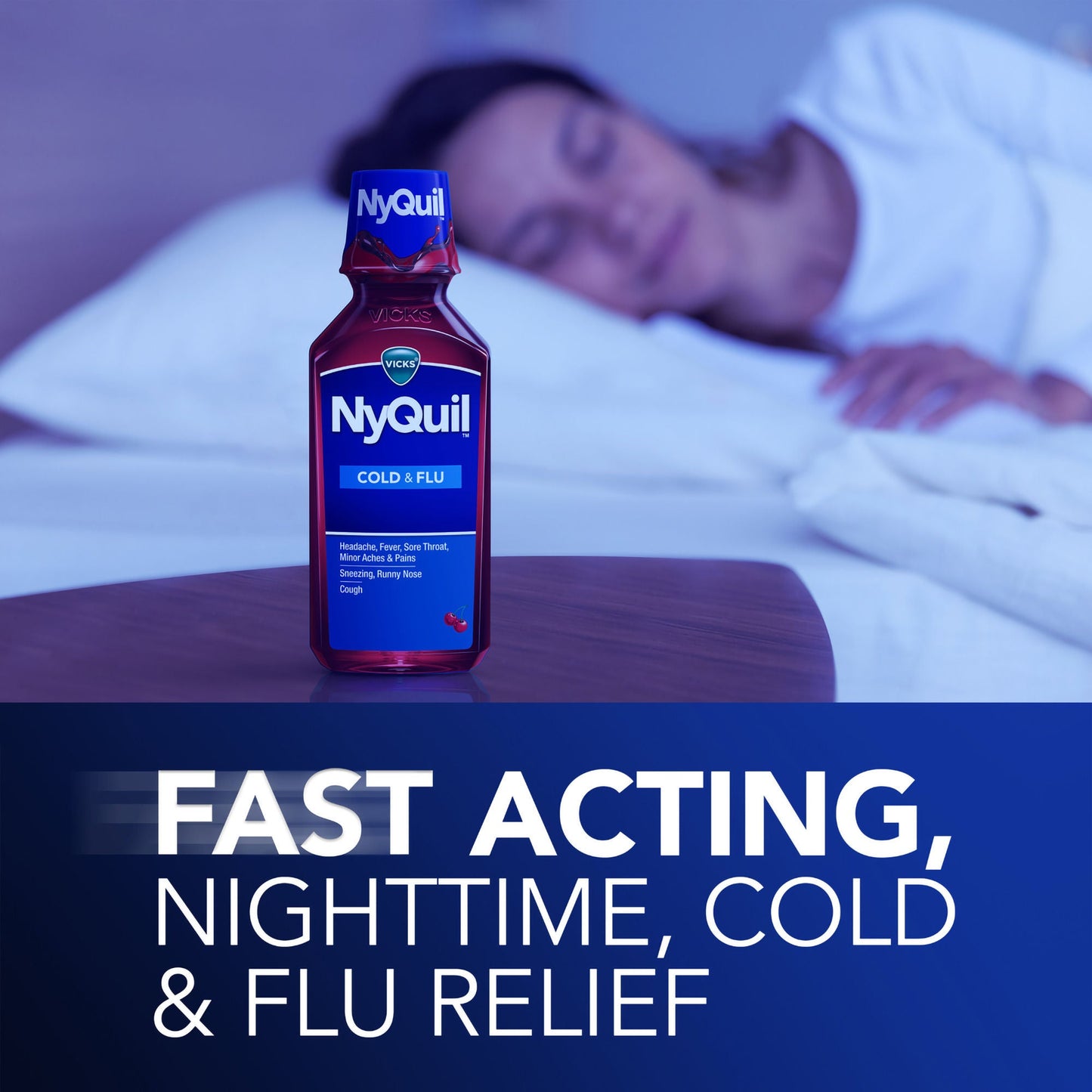 NyQuil Cold & Flu, Cherry Flavor