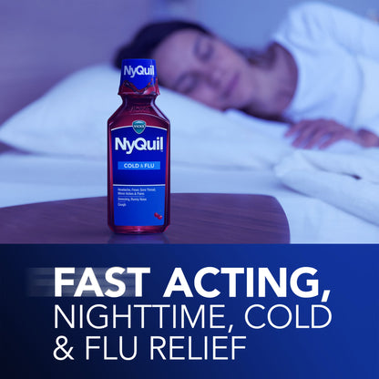 NyQuil Cold & Flu, Cherry Flavor