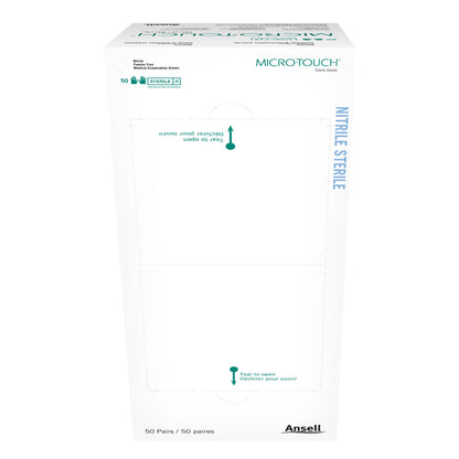 Micro-Touch® Nitrile Sterile Nitrile Exam Gloves, Blue - view 2