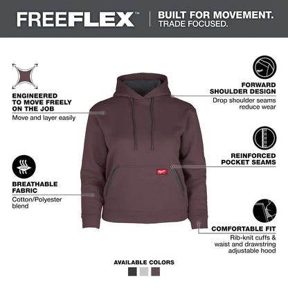 Milwaukee Women's FREEFLEX Pullover Hoodie F251P | Polyester