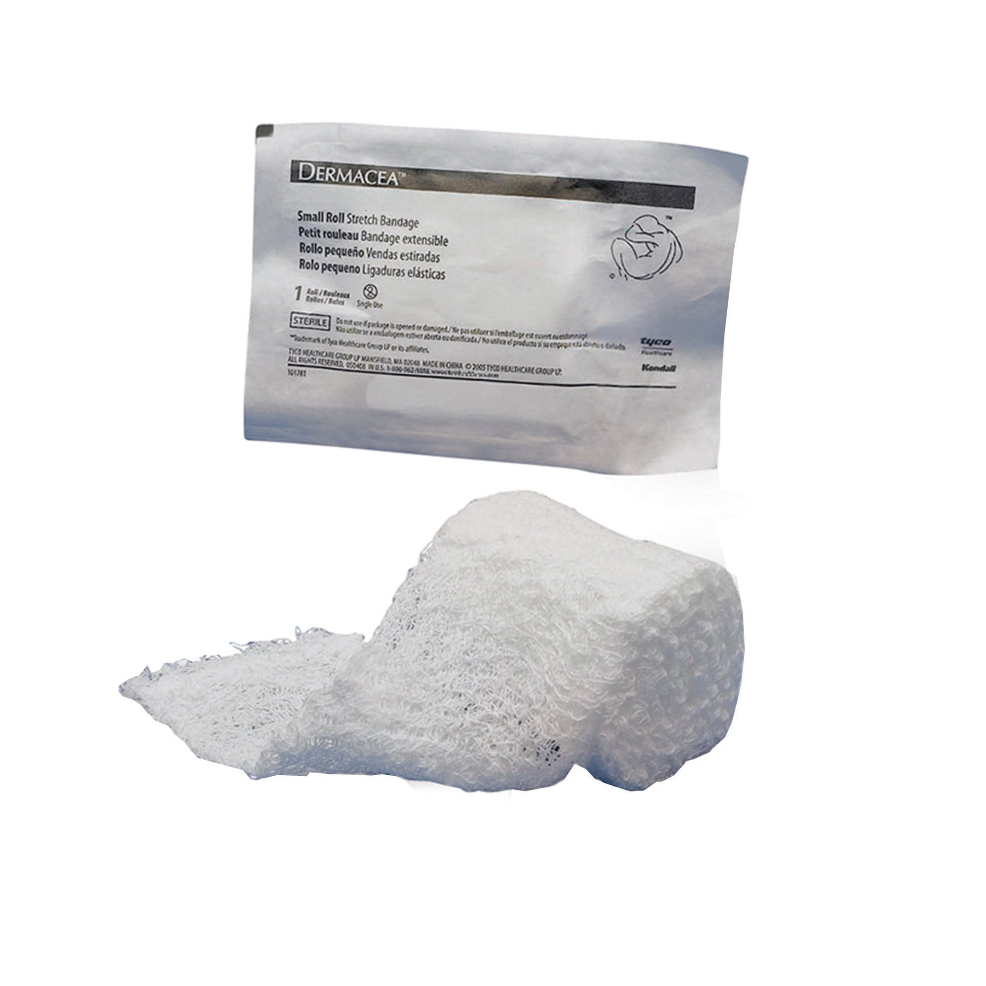 Dermacea™ Sterile Fluff Bandage Roll, Three-Ply