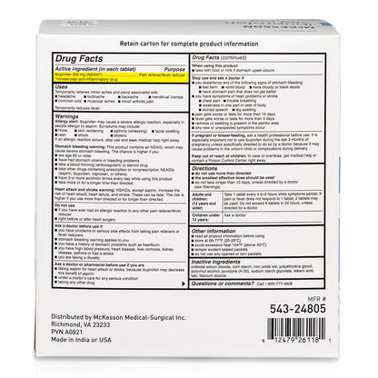 McKesson Ibuprofen Pain Relief