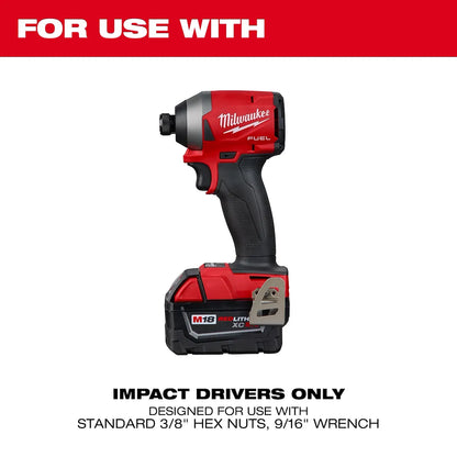 Milwaukee SHOCKWAVE Impact Duty 3/8" Threaded Rod Nut Runner 48-32-2391 | Not Applicable Battery