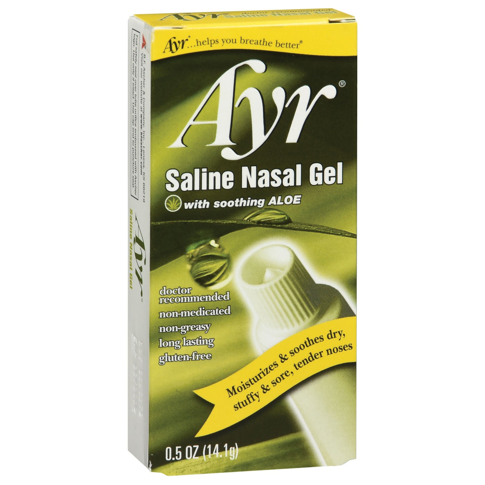 Ayr® Saline Gel Nasal Moisturizer, Tube