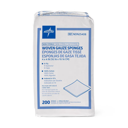 Medline Gauze Sponge, 8-Ply