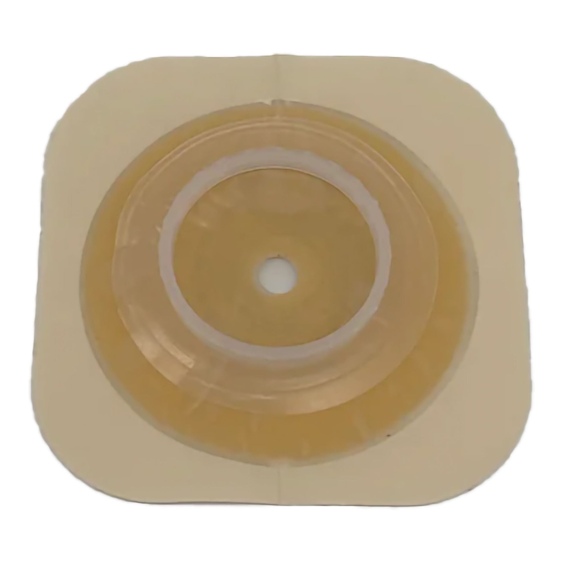 Ostomy Barrier Trim to Fit, Extended Wear Adhesive Tape Collar Flange Up to 1-1/4 Inch Opening 4--1/2 Inch