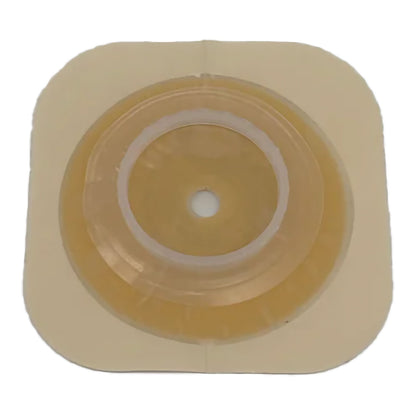 Ostomy Barrier Trim to Fit, Extended Wear Adhesive Tape Collar Flange Up to 1-1/4 Inch Opening 4--1/2 Inch