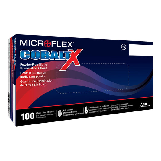 Cobalt® X Nitrile Exam Gloves, Blue