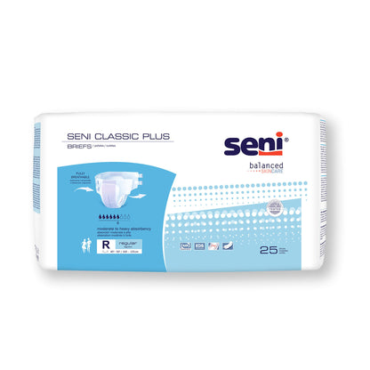 Seni® Classic Plus Moderate to Heavy Absorbency Incontinence Brief
