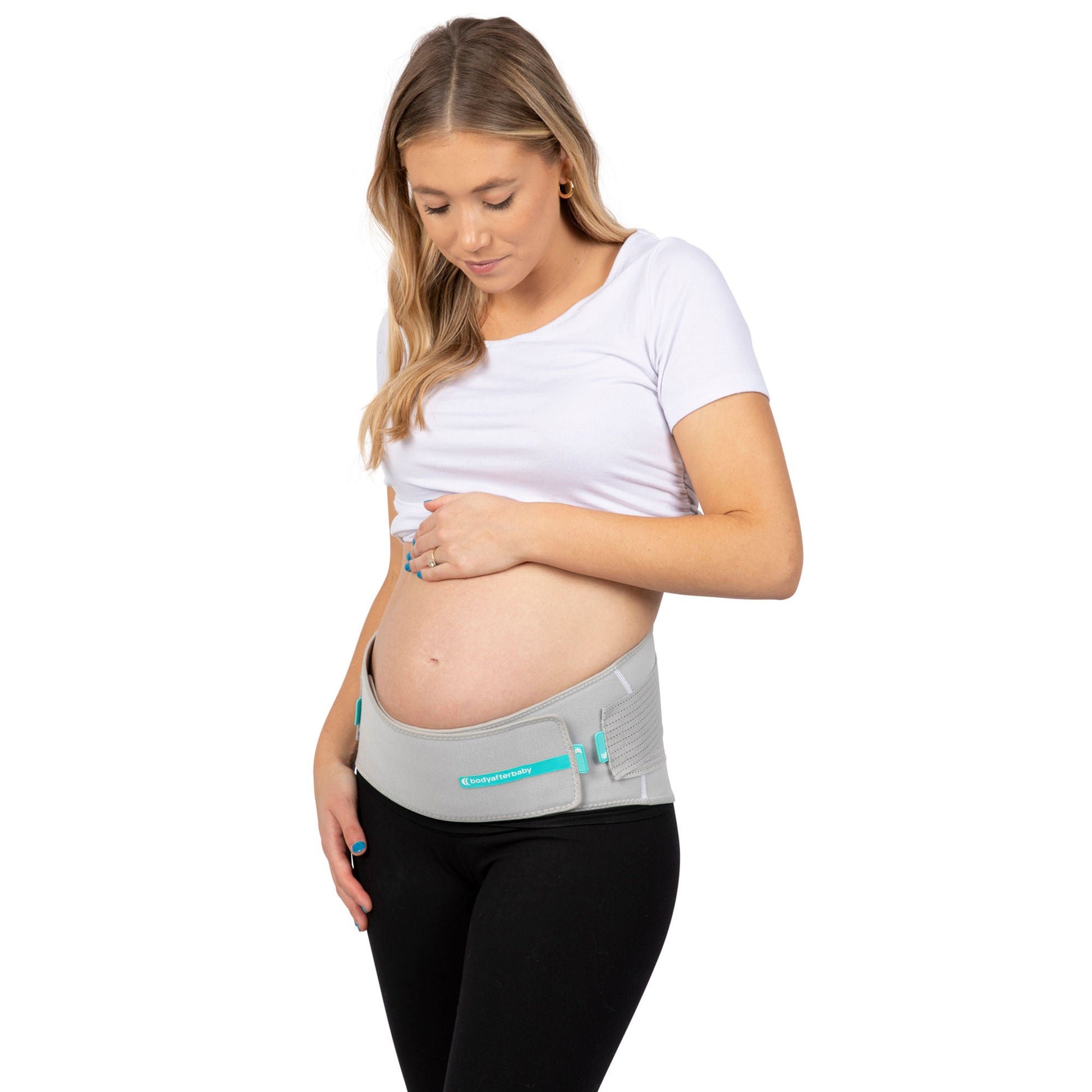 NINER Premium Maternity Support Belt Hook and Loop Closure 40 to 48 Inch Under Belly Circumference / 8 to 12 Pre-Pregnancy Pant Size Adult