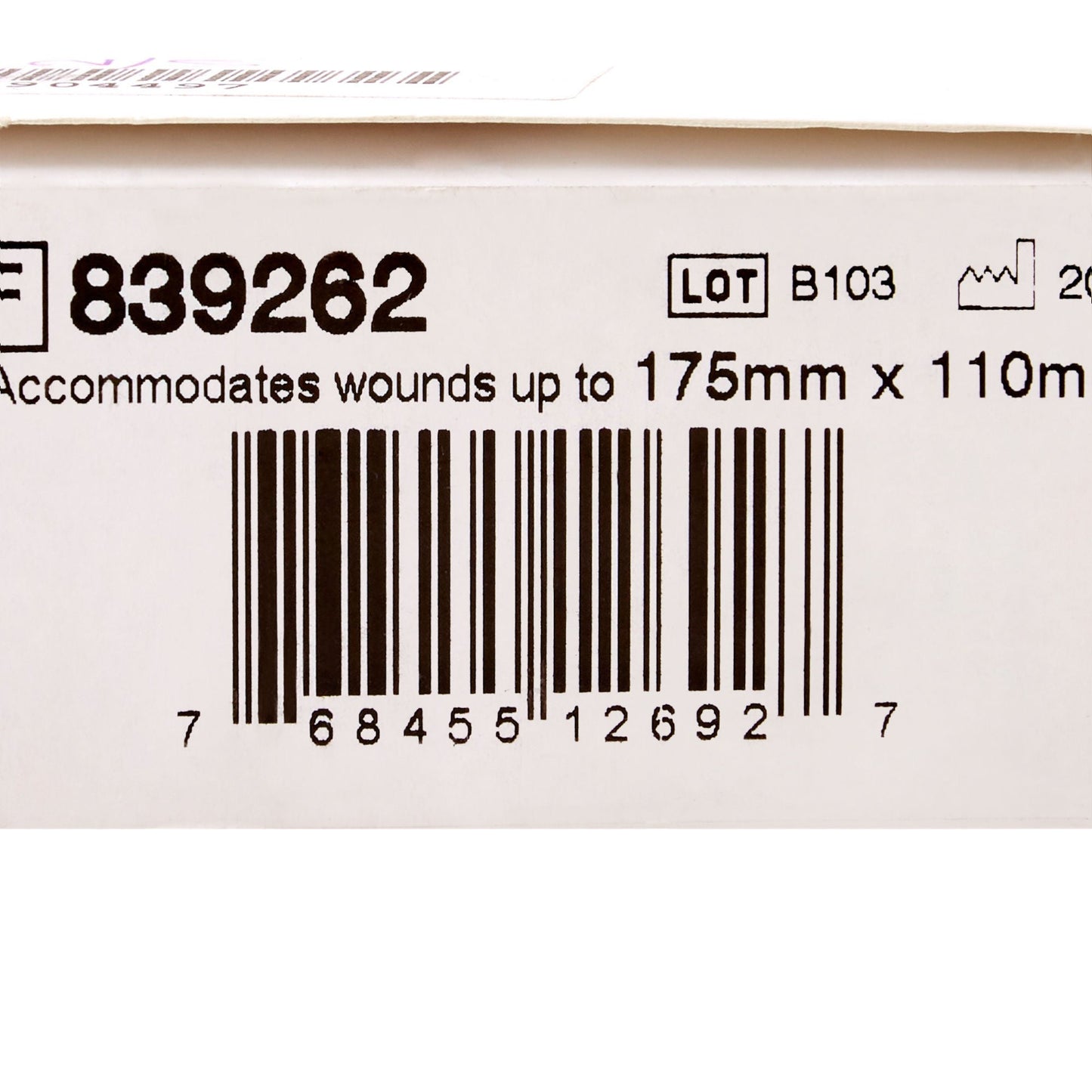 Eakin® Fistula and Wound Drainage Pouch, Cut to Fit Stomas 173 x