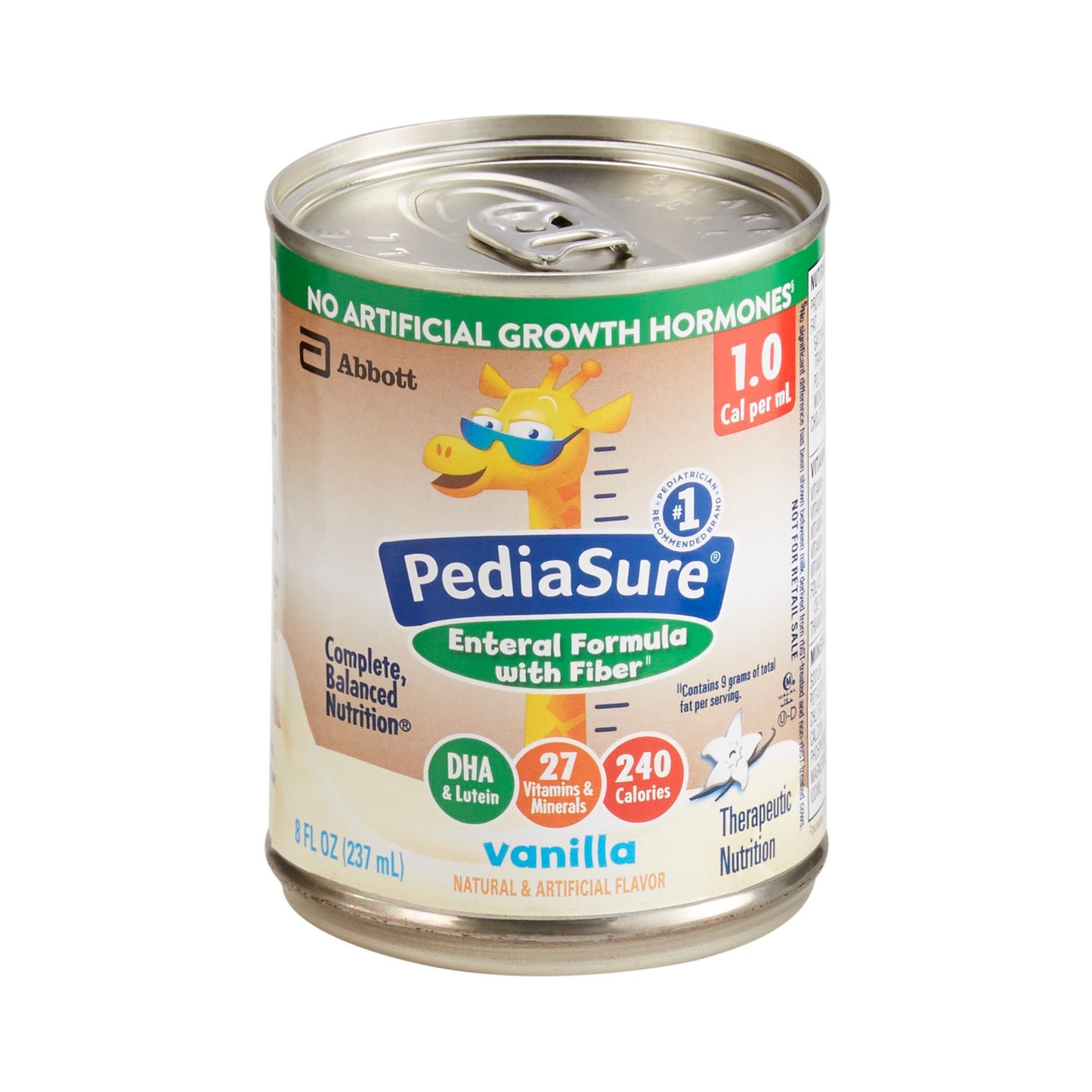 PediaSure® Enteral Formula with Fiber, Vanilla, Can