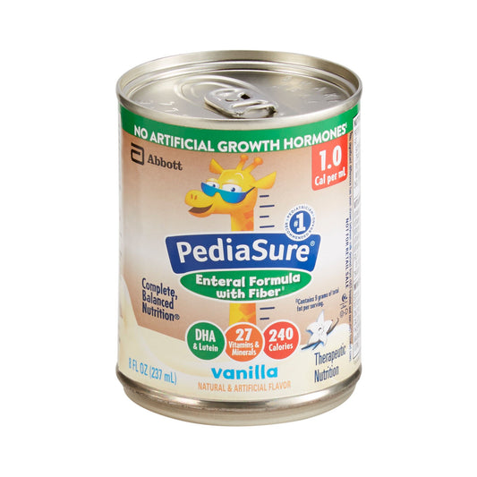 PediaSure® Enteral Formula with Fiber, Vanilla, Can