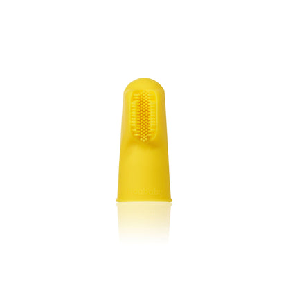 frida baby SmileFrida Finger Toothbrush Yellow Ages 3 Months and Up