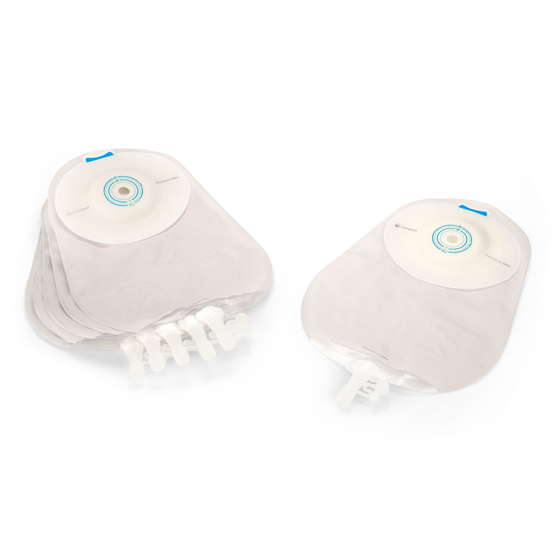 SenSura Mio Ostomy Pouch One-Piece System Convex, Trim to Fit Stoma Drainable