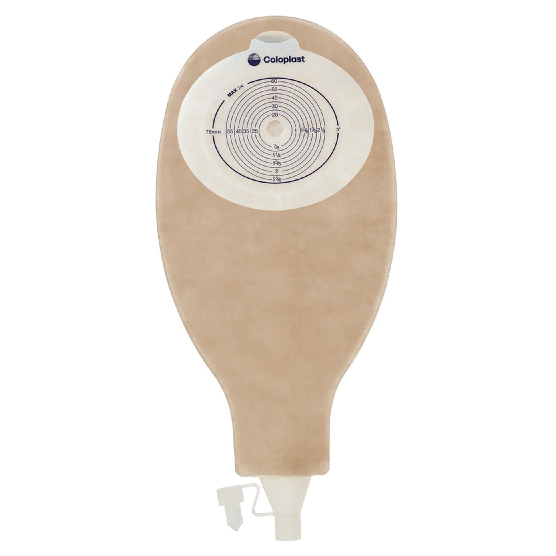 SenSura® Standard Wear Post-Op 1-Piece Opaque Ostomy Pouch, Stomas
