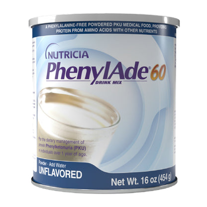 PhenylAde60 Oral Supplement Unflavored Powder / 454 Gram Canister