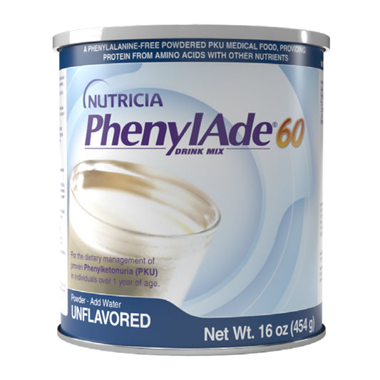 PhenylAde60 Oral Supplement Unflavored Powder / 454 Gram Canister