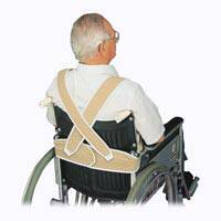 Posey® Fabric Torso Support for use with Wheelchair, Large