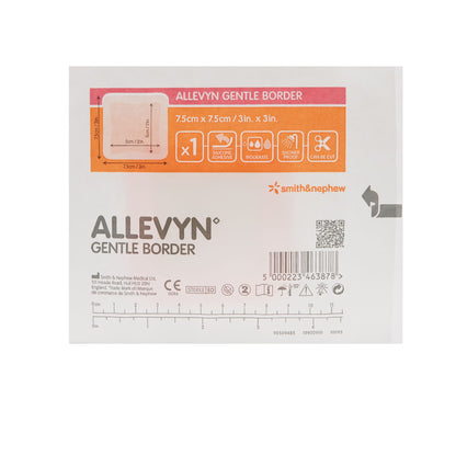 Allevyn Gentle Border Silicone Foam Dressing