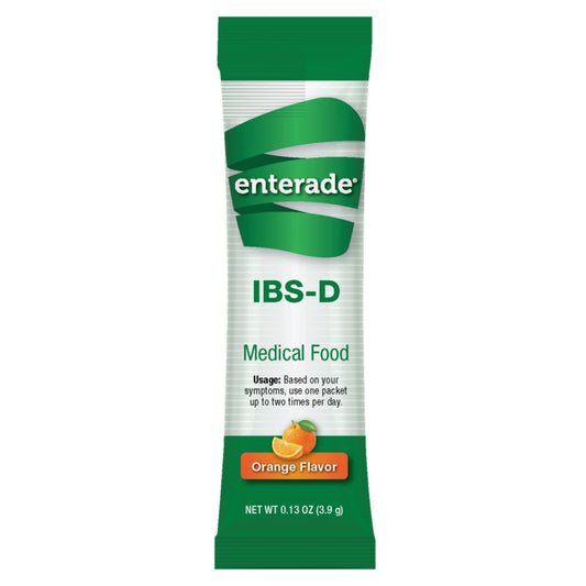 enterade® IBS-D Dietary Support Medical Food, Orange, Single Serve Packets