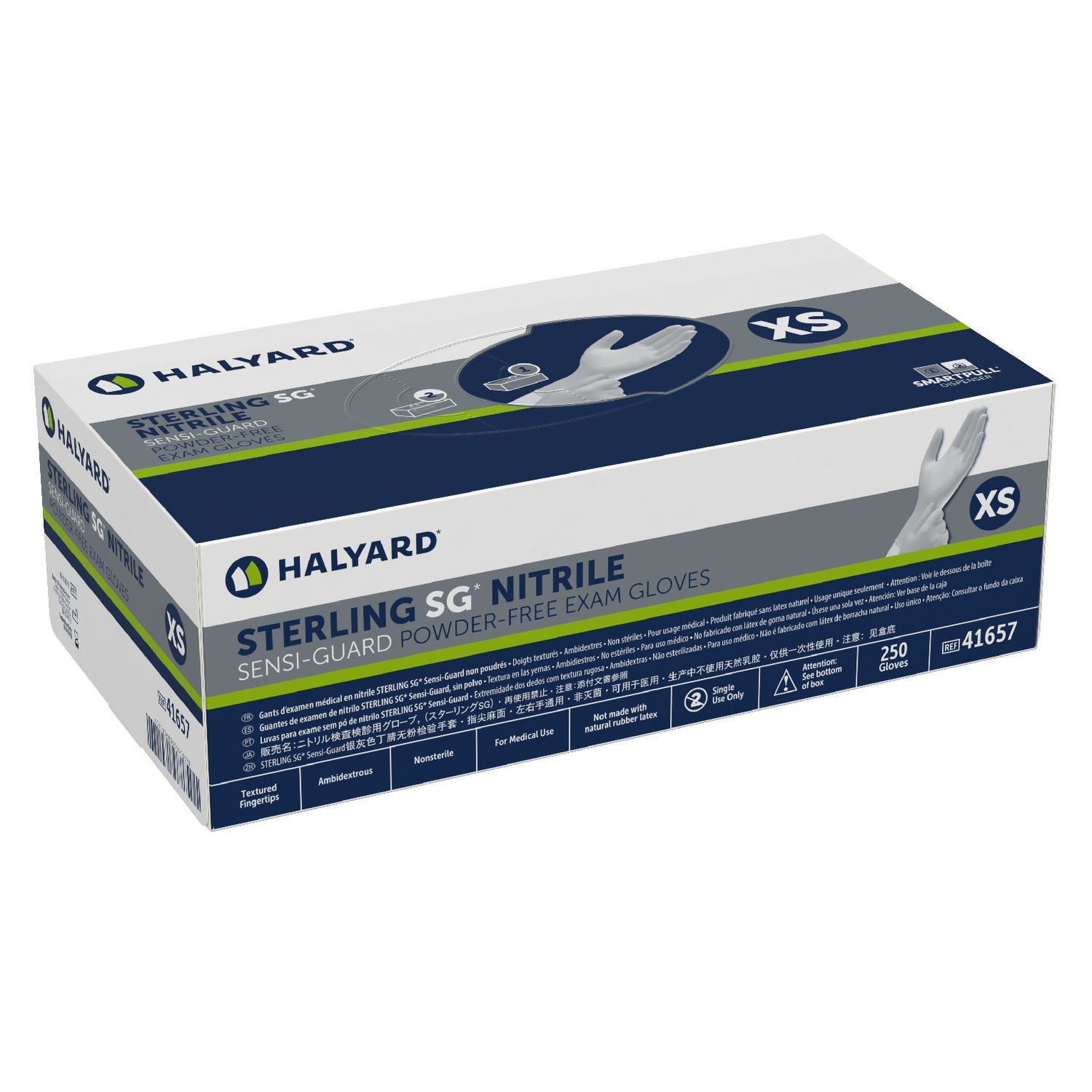 STERLING SG® Nitrile Exam Gloves, Gray - view 6