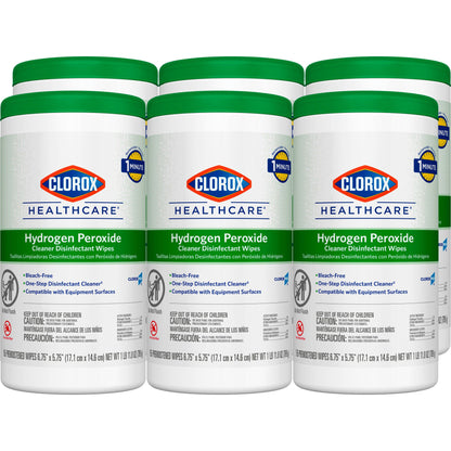 Clorox Healthcare® Hydrogen Peroxide Cleaner Disinfectant Wipes