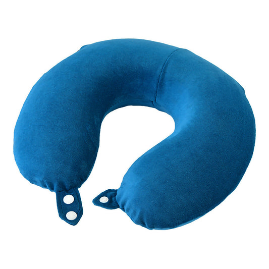 NOVA Neck Support Pillow 3-3/4 H X 11-1/4 H Inch Blue Reusable