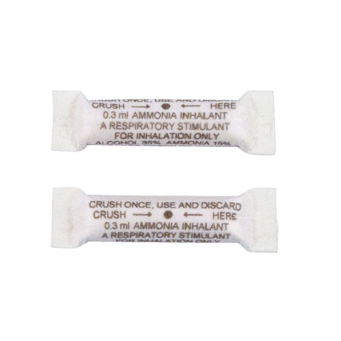 Dyna Safety Ammonia Inhalants, a Respiratory Stimulant for Inhalation, Ampules