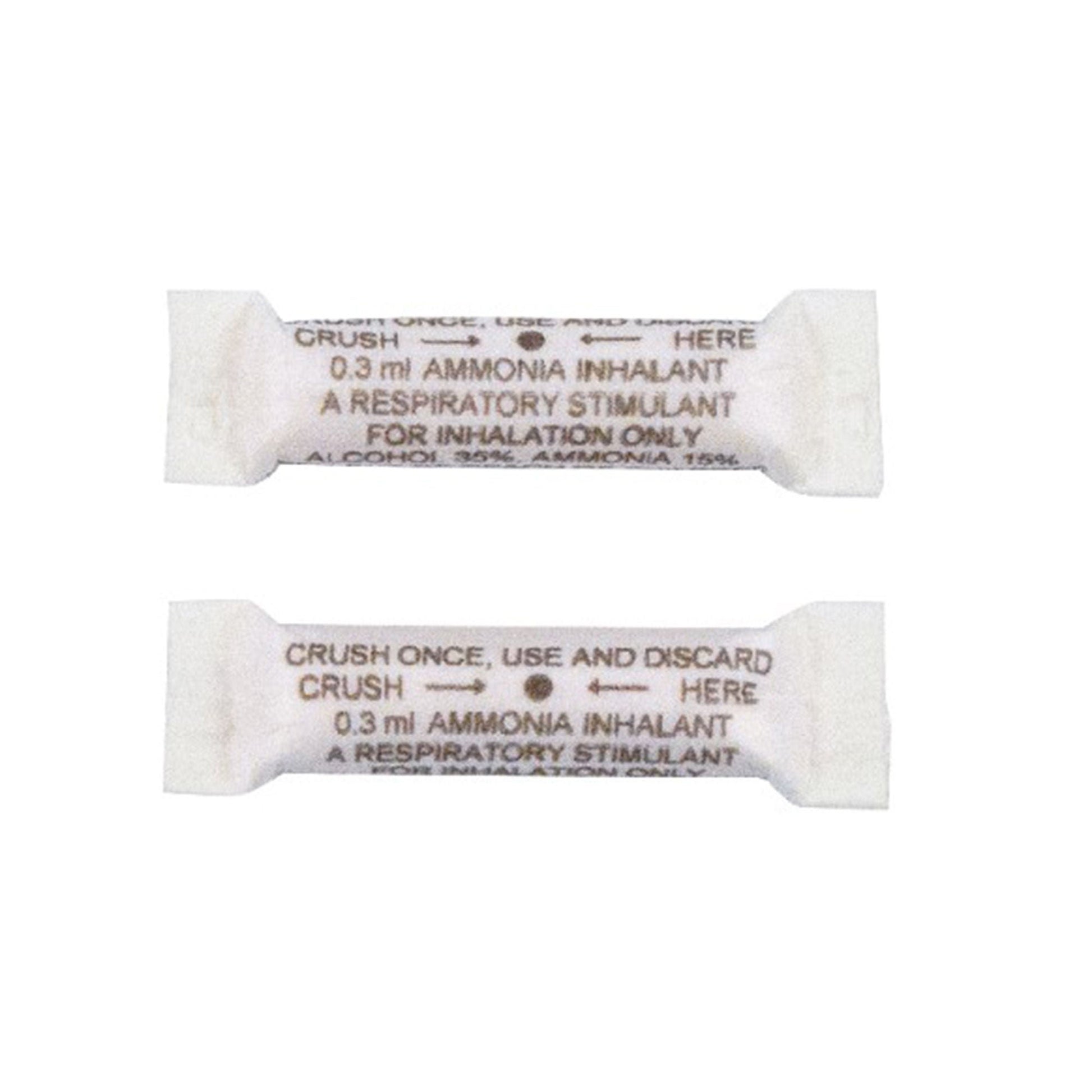 Dyna Safety Ammonia Inhalants, a Respiratory Stimulant for Inhalation, Ampules