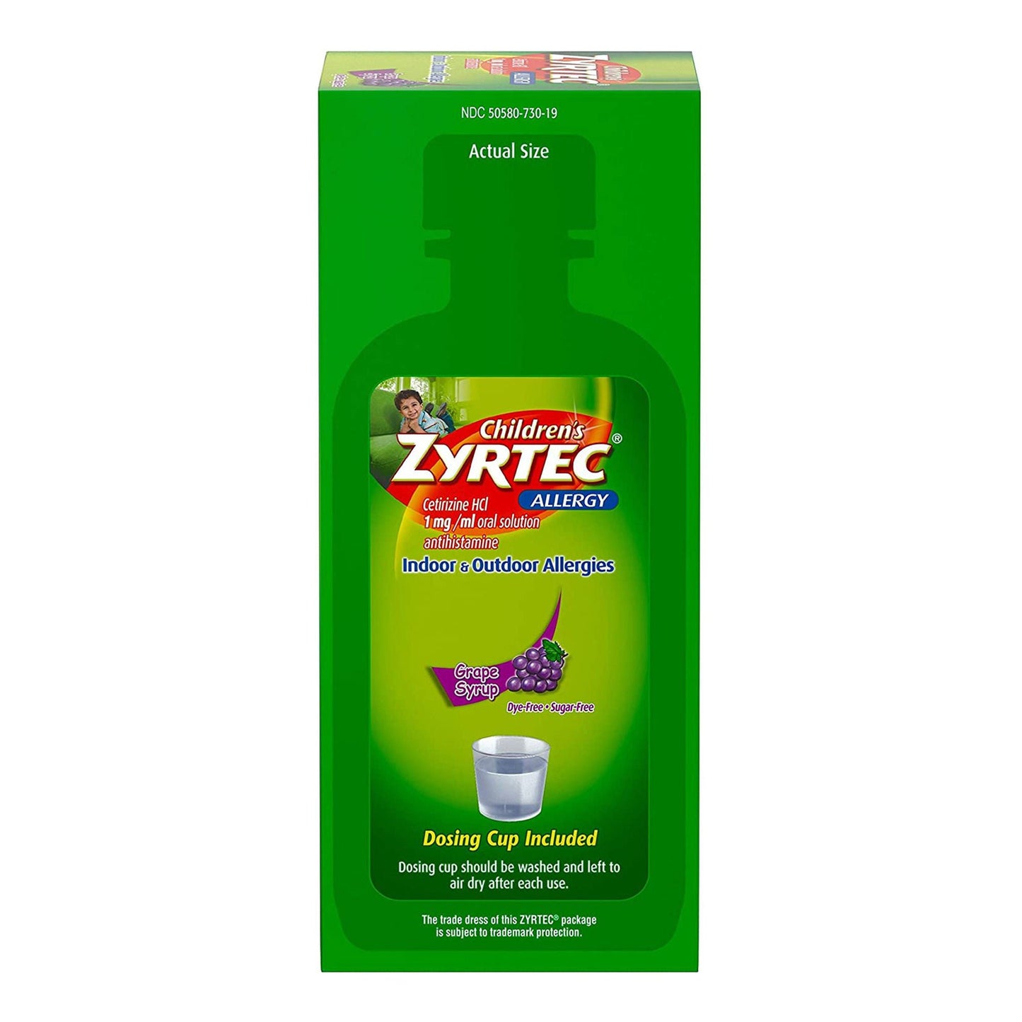 Zyrtec Children's 24 Hour Allergy Syrup, Grape
