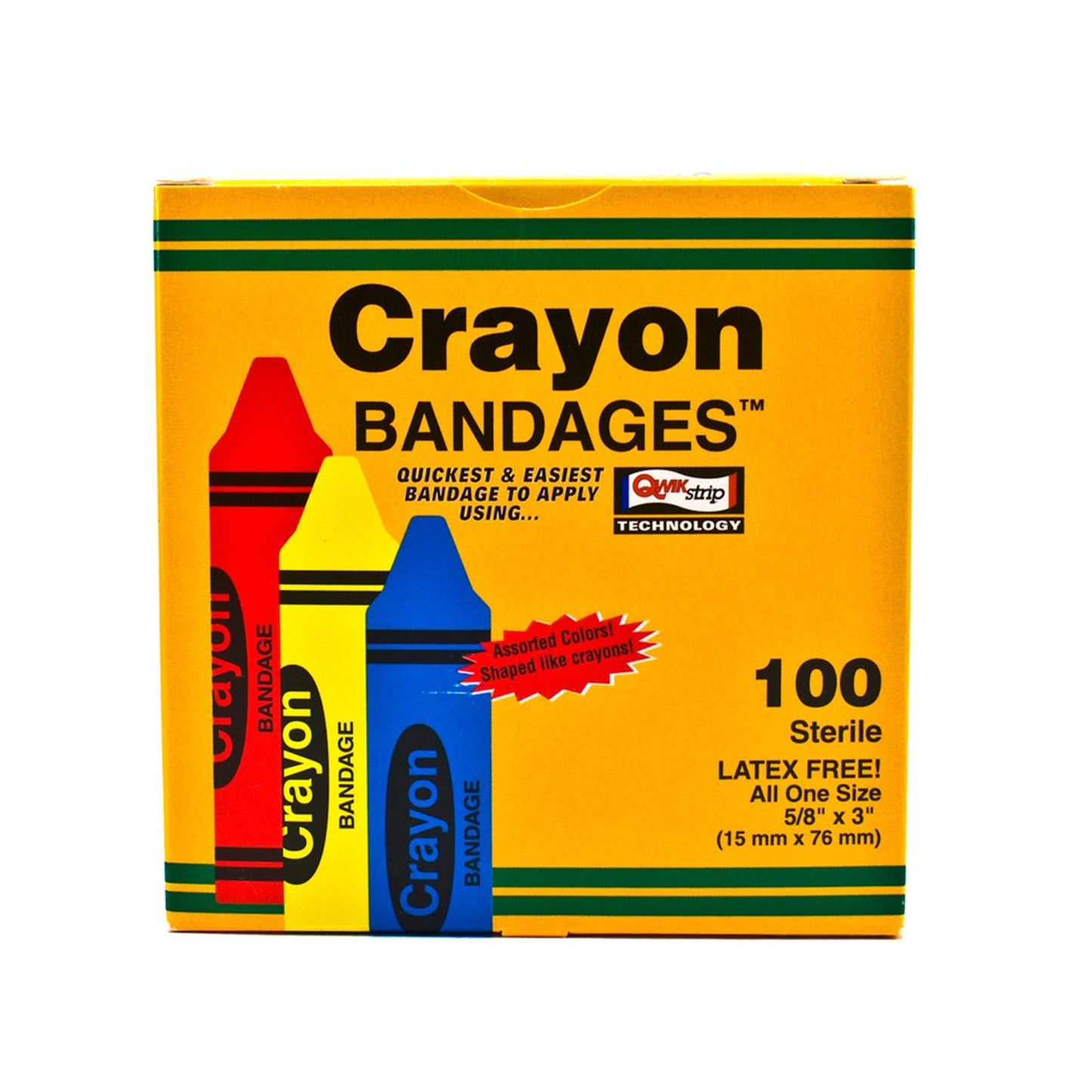 ASO Kid Design (Assorted Crayon) Adhesive Strip