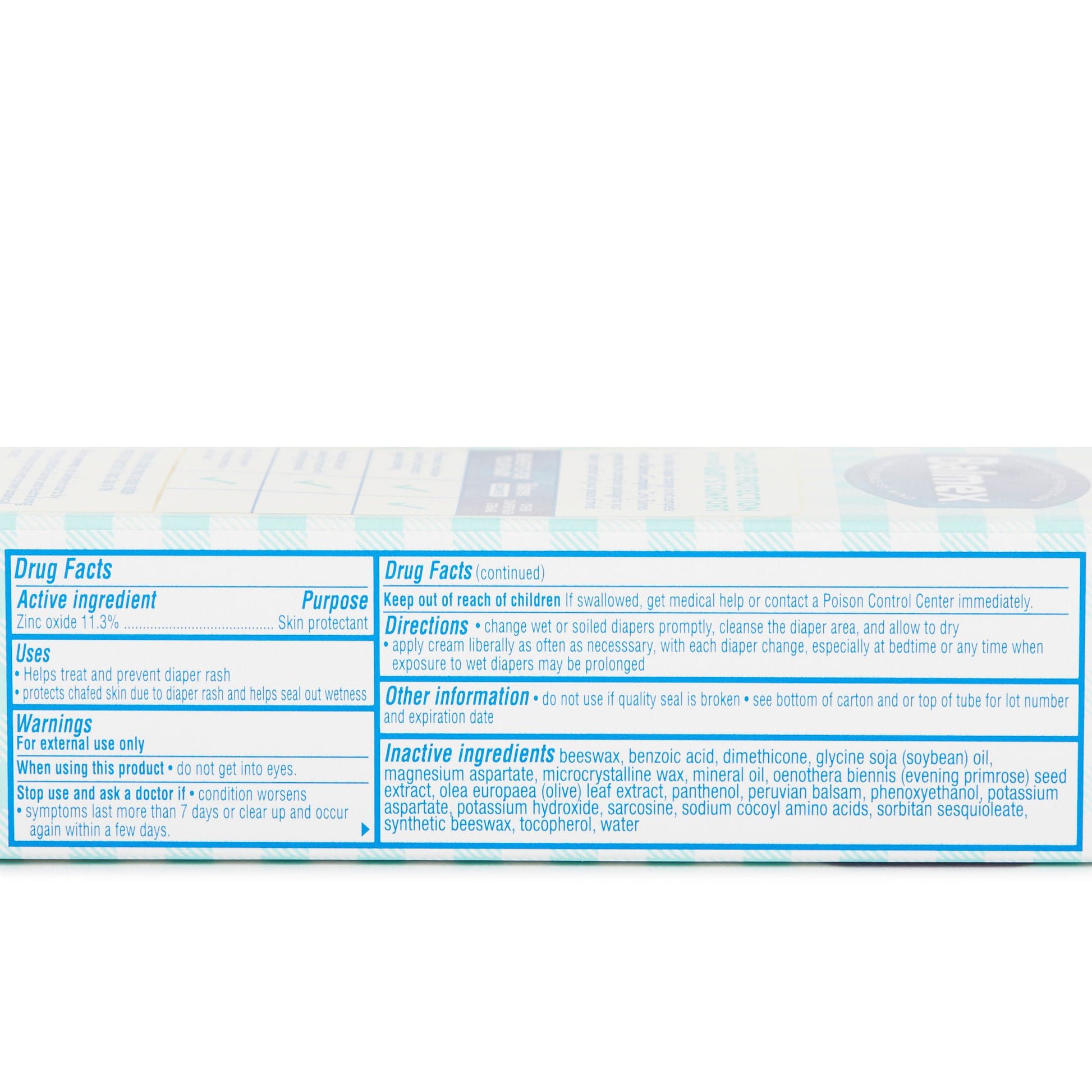 Balmex® Zinc Oxide Complete Diaper Rash Cream, tube