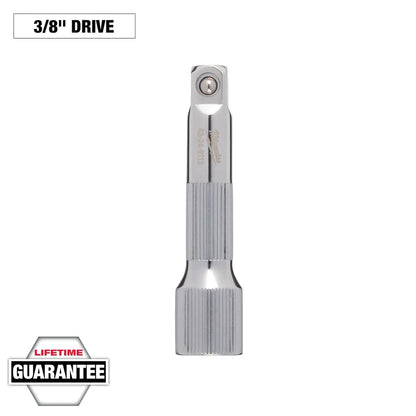 Milwaukee 3/8" Drive 3" Extension 43-24-9113 | 3/8 in Drive, Chrome Vanadium Steel