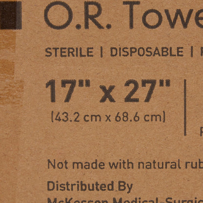 McKesson Sterile Blue O.R. Towel