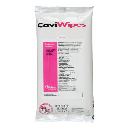 Metrex CaviWipes Surface Disinfectant Alcohol-Based Wipes