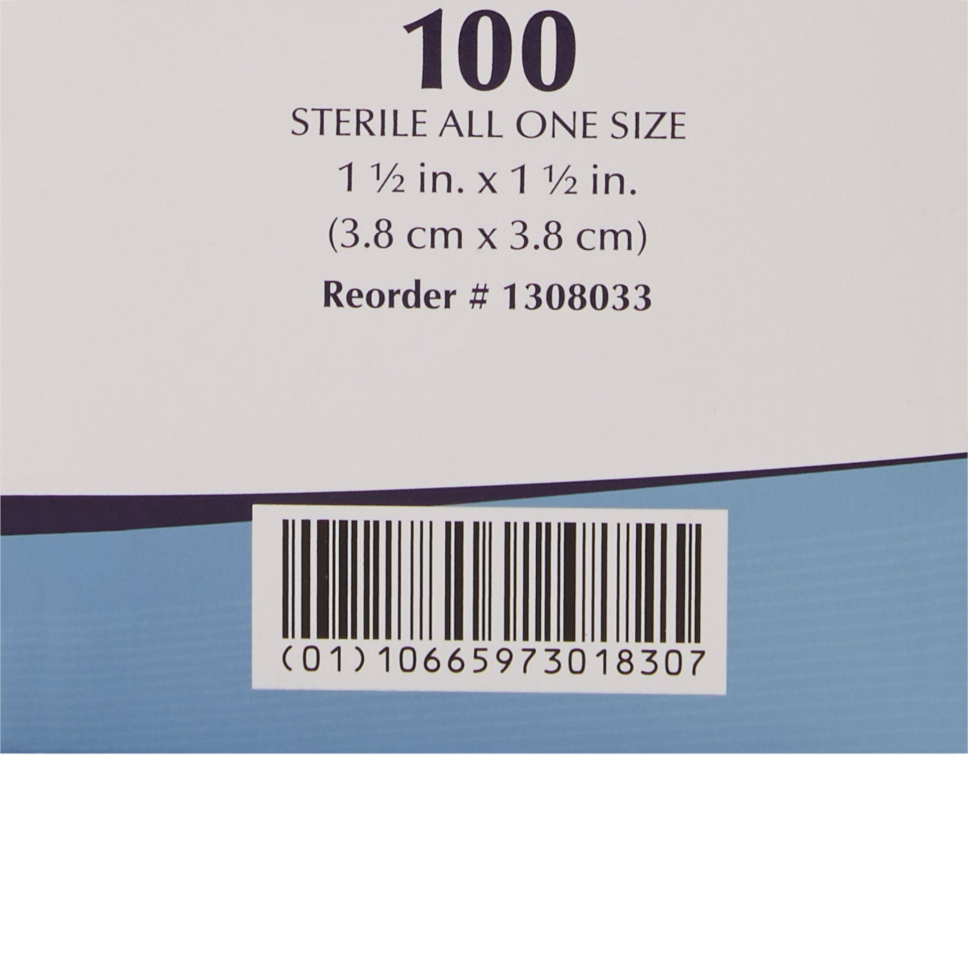 American® White Cross Sheer Adhesive Spot Bandage