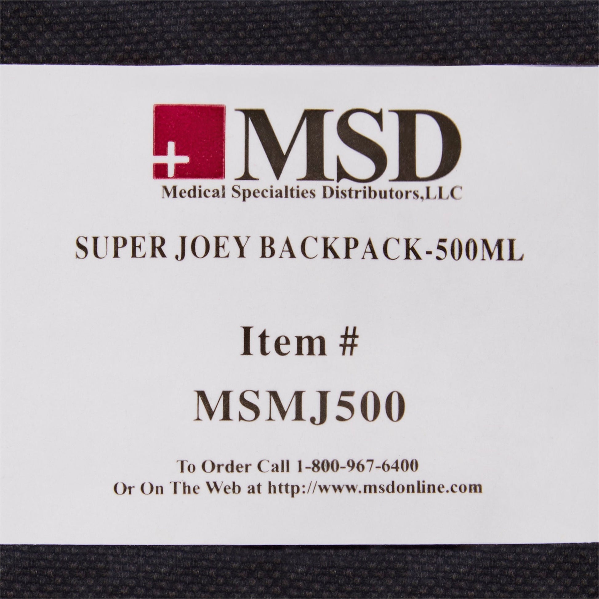 McKesson Feeding Pump Backpack for Kangaroo™ Joey Enteral Feeding Pump