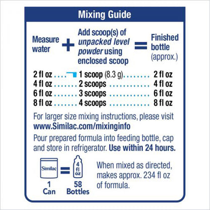 Similac Advance Infant Formula Unflavored Can Powder Iron
