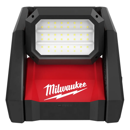 Milwaukee M18 ROVER Dual Power Flood Light 2366-20 | M18 Battery, Glass Filled Nylon