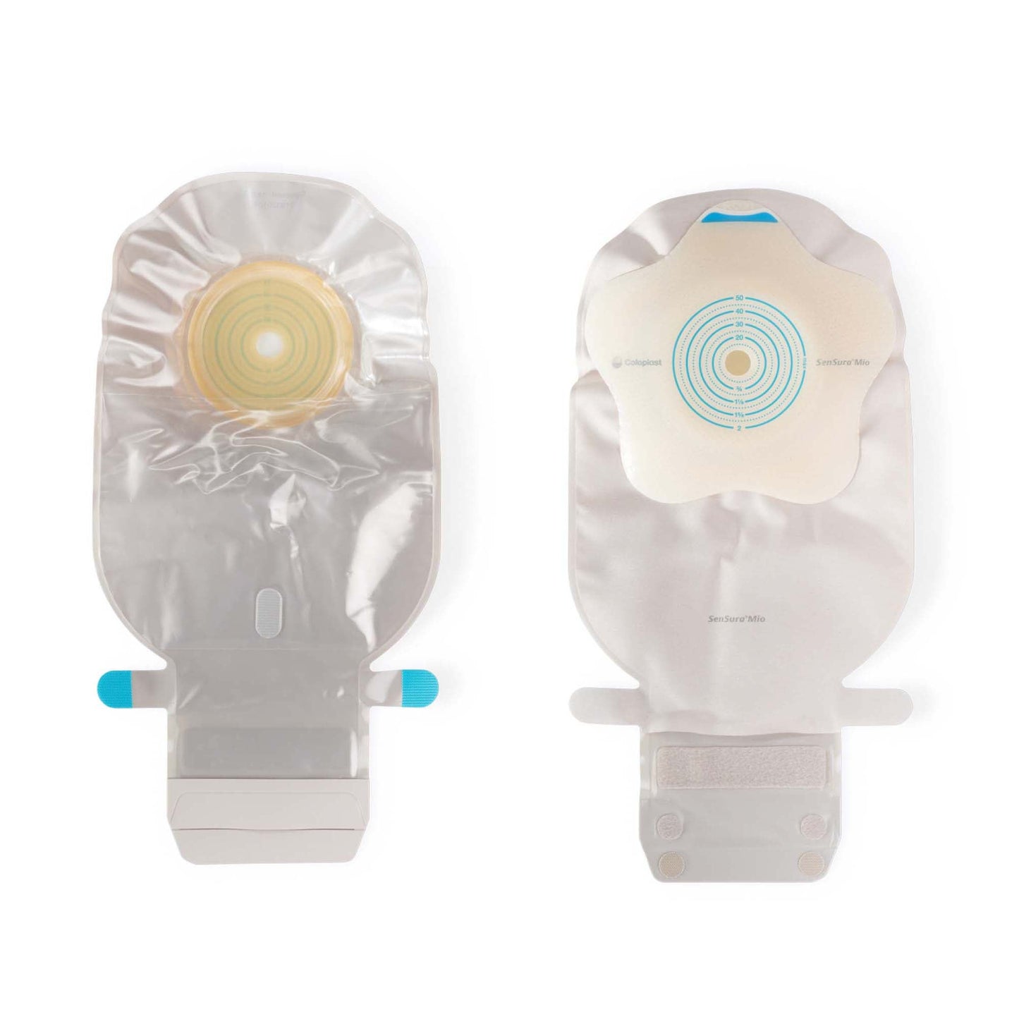 SenSura® Mio Convex Flip 1-Piece Transparent Ostomy Pouch, Stomas