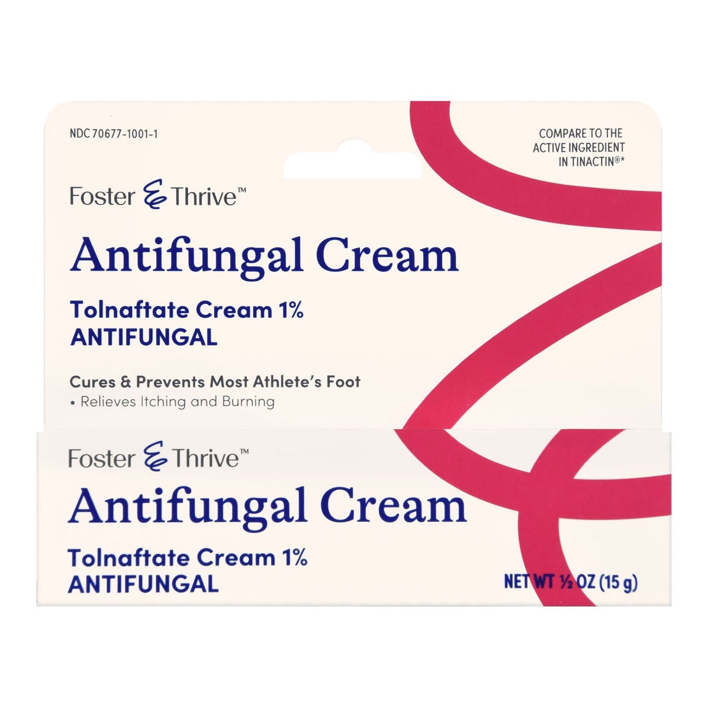 Foster & Thrive™ Antifungal Cream Tolnaftate 1%, tube